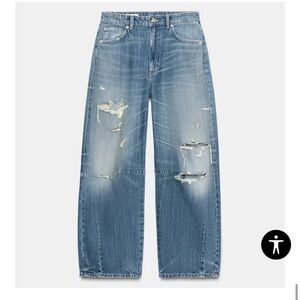 Zara Baggy Balloon Jeans